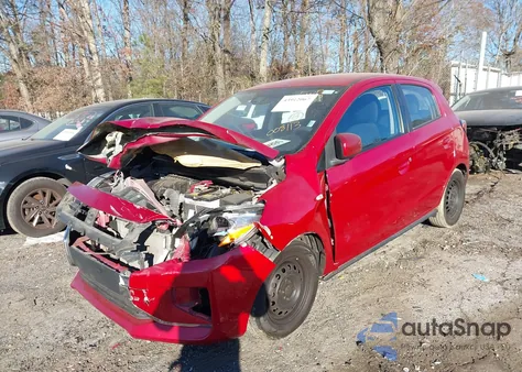 2021 Mitsubishi Mirage Carbonite Edition/Es/Le from USA, damaged, VIN ML32AUHJ1MH008113